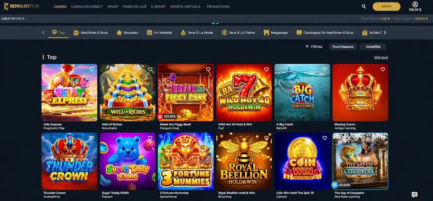 Royalistplay online casino